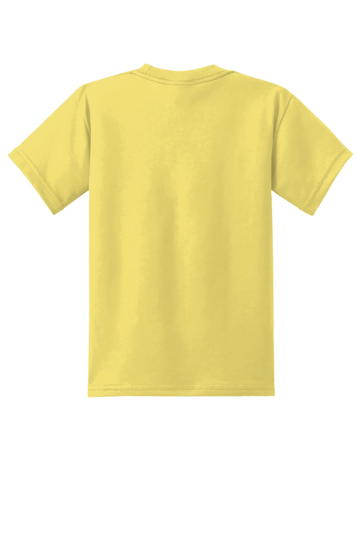 Custom Embroidered Port & Co T-Shirts  in Yellow