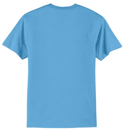 Custom Embroidered Port & Co Clothing in Aquatic Blue