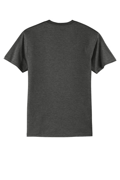 Port & Company - Core Blend Tee.  PC55 Black Heather