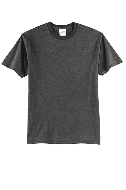 Port & Company - Core Blend Tee.  PC55 Black Heather