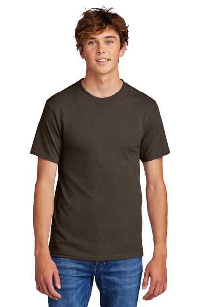 Port & Company - Core Blend Tee.  PC55 Brown