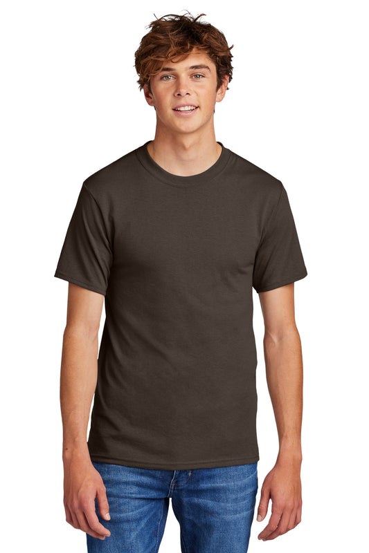 Port & Company - Core Blend Tee.  PC55 Brown