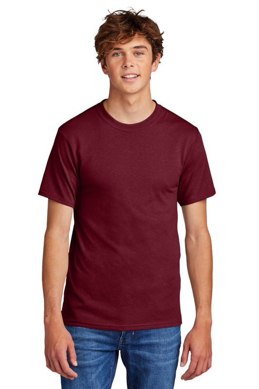 Port & Company - Core Blend Tee.  PC55 Cardinal