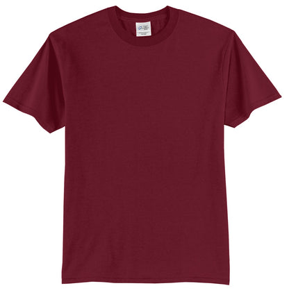 Port & Company - Core Blend Tee.  PC55 Cardinal