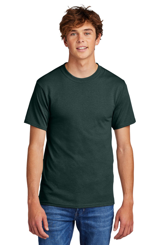 Port & Company - Core Blend Tee.  PC55 Dark Green