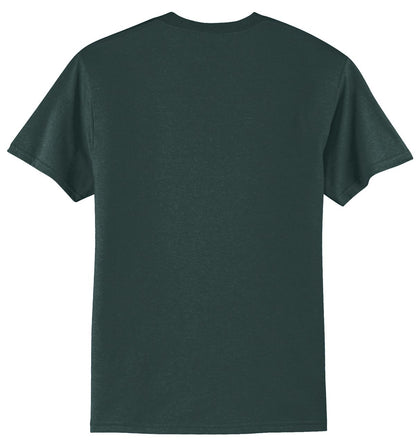 Port & Company - Core Blend Tee.  PC55 Dark Green