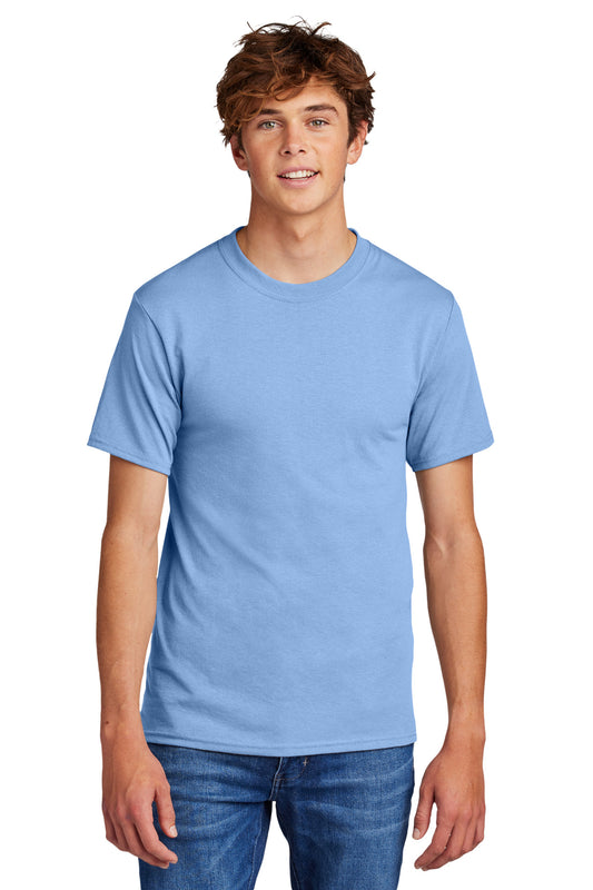 Port & Company - Core Blend Tee.  PC55 Light Blue