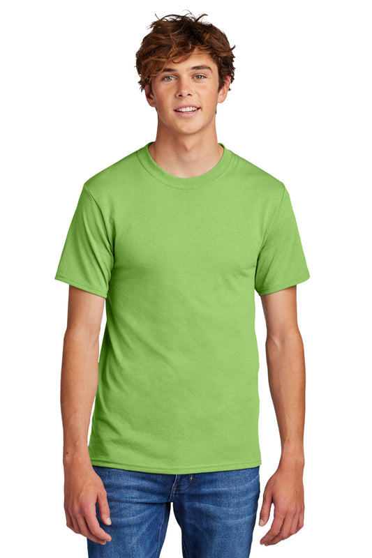 Port & Company - Core Blend Tee.  PC55 Lime