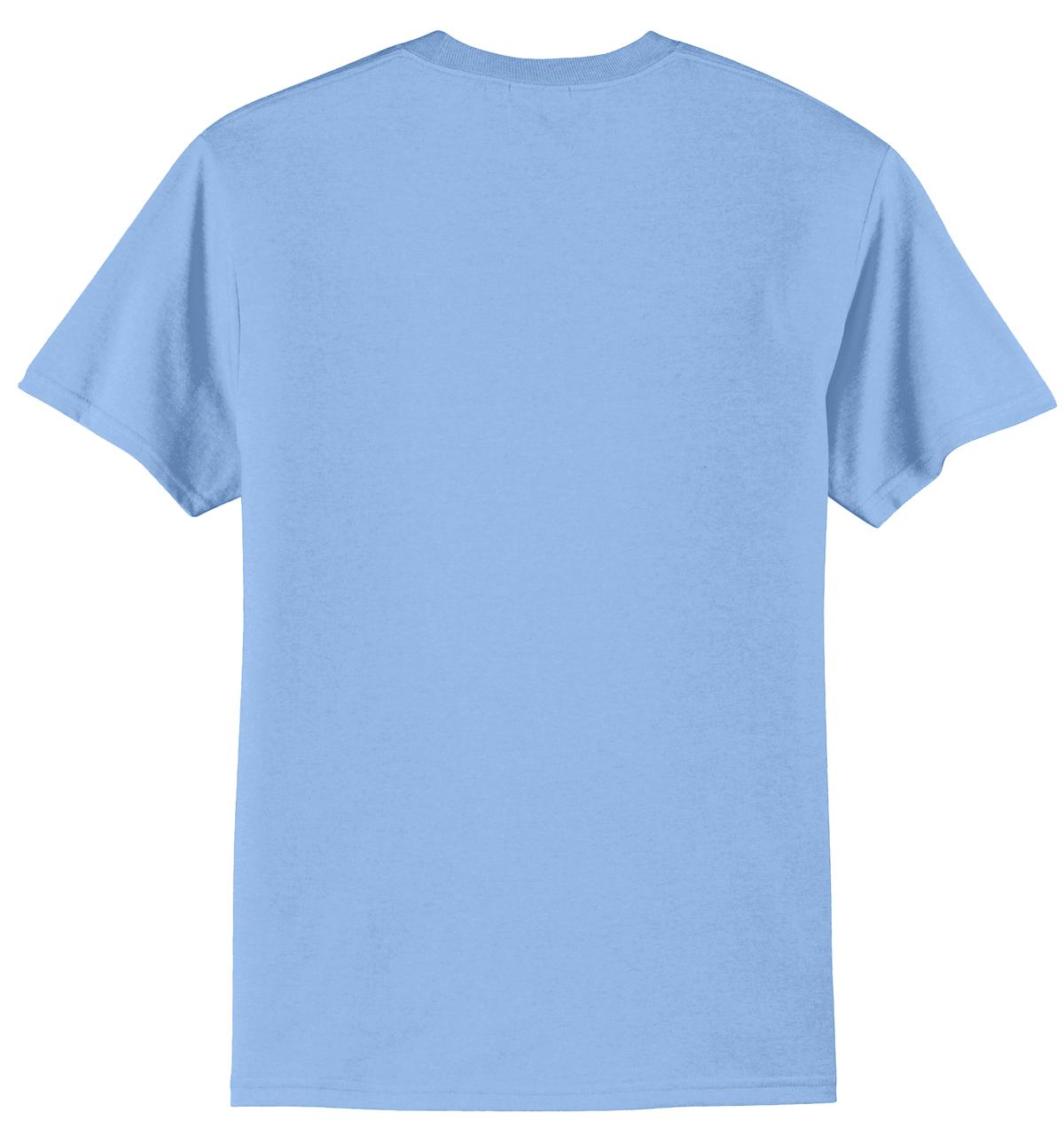 Custom Embroidered Port & Co Clothing in Light Blue