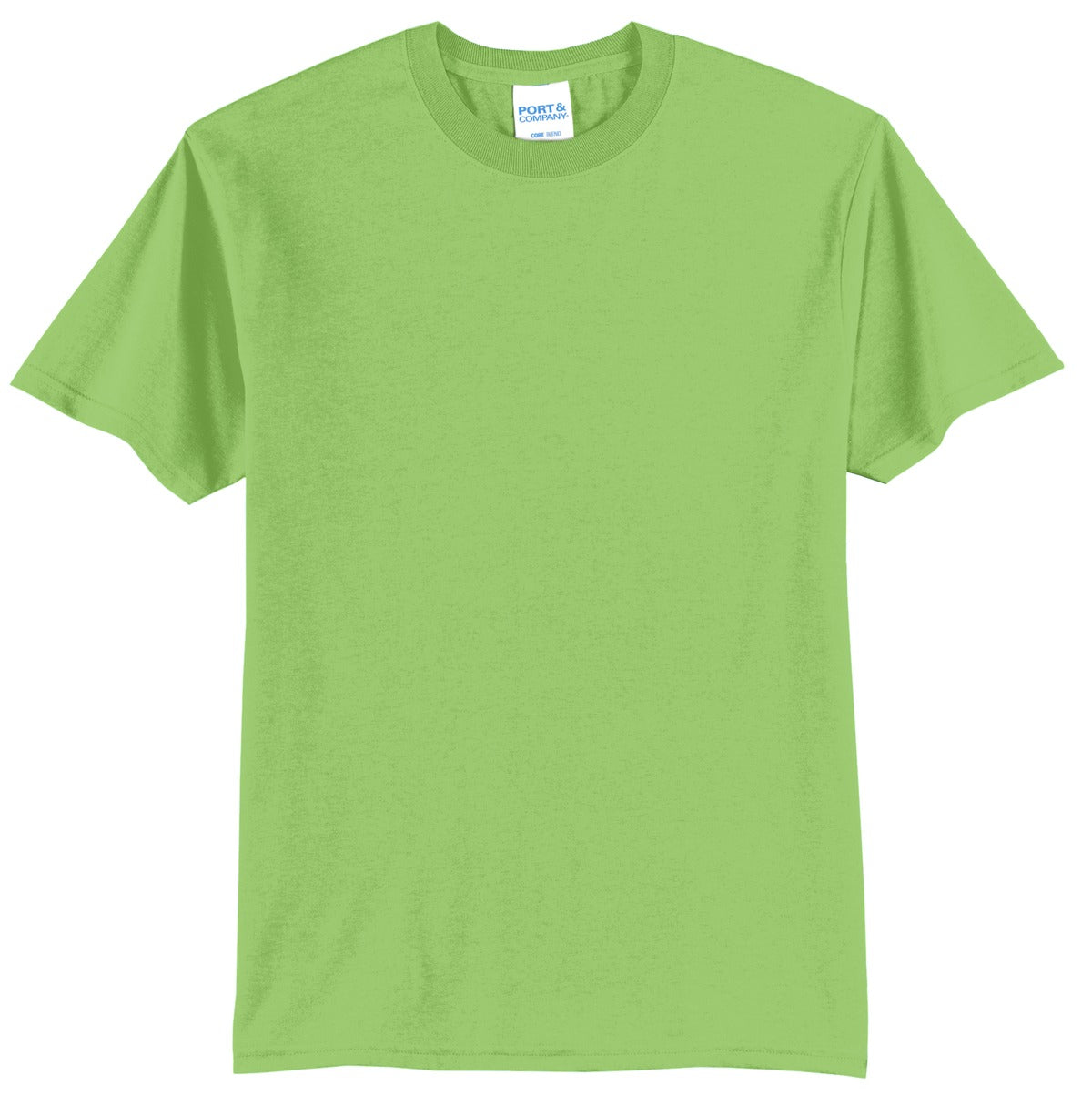 Custom Embroidered Port & Co Clothing in Lime