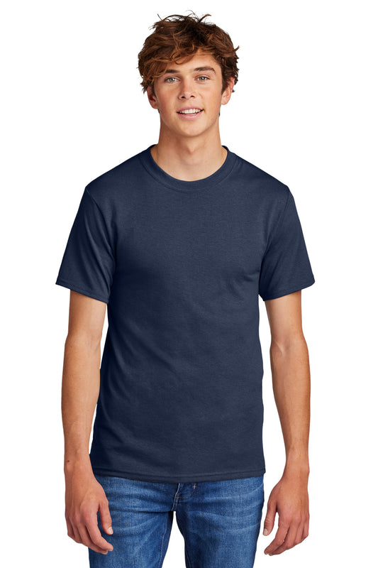 Port & Company - Core Blend Tee.  PC55 Navy