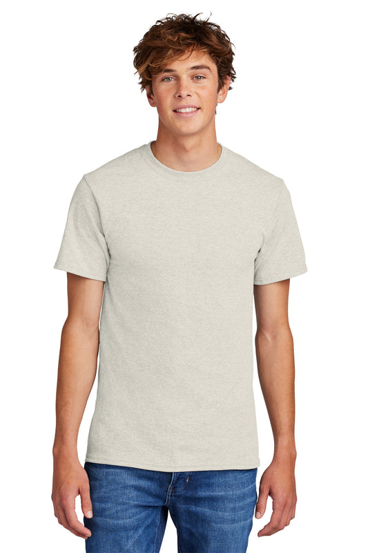 Port & Company - Core Blend Tee.  PC55 Oatmeal Heather