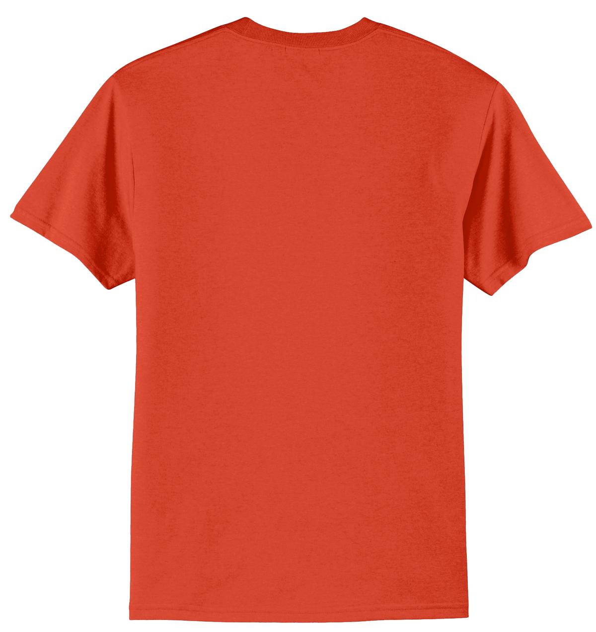 Custom Embroidered Port & Co Clothing in Orange