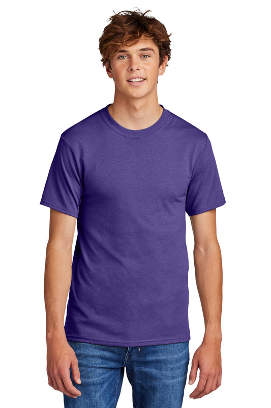 Port & Company - Core Blend Tee.  PC55 Purple