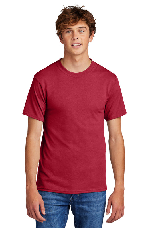 Port & Company - Core Blend Tee.  PC55 Red