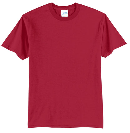 Port & Company - Core Blend Tee.  PC55 Red