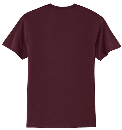 Custom Embroidered Port & Co Clothing in Athletic Maroon