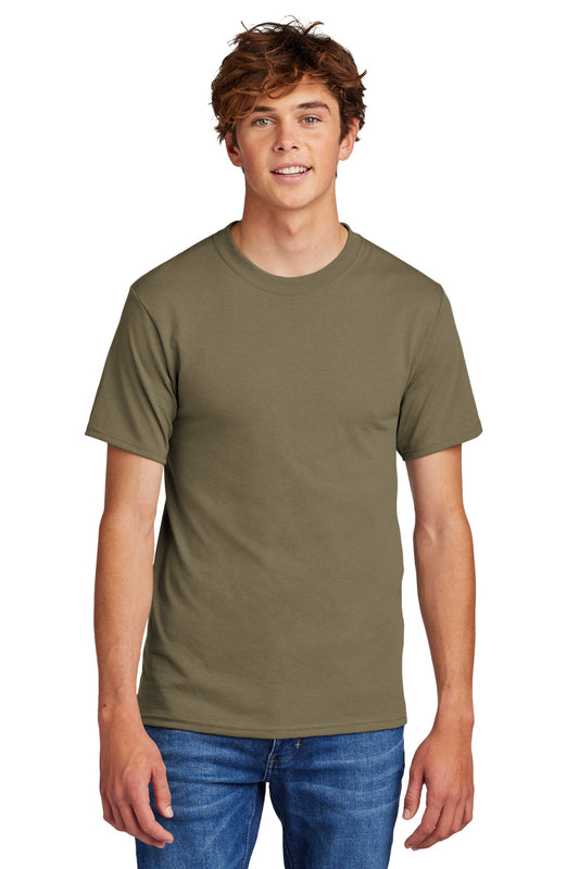 Port & Company - Core Blend Tee.  PC55 Coyote Brown