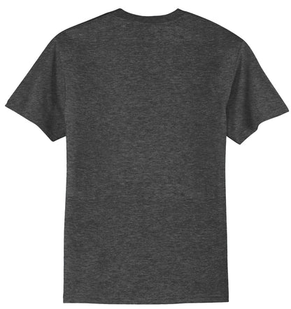 Port & Company - Core Blend Tee.  PC55 Dark Heather Grey