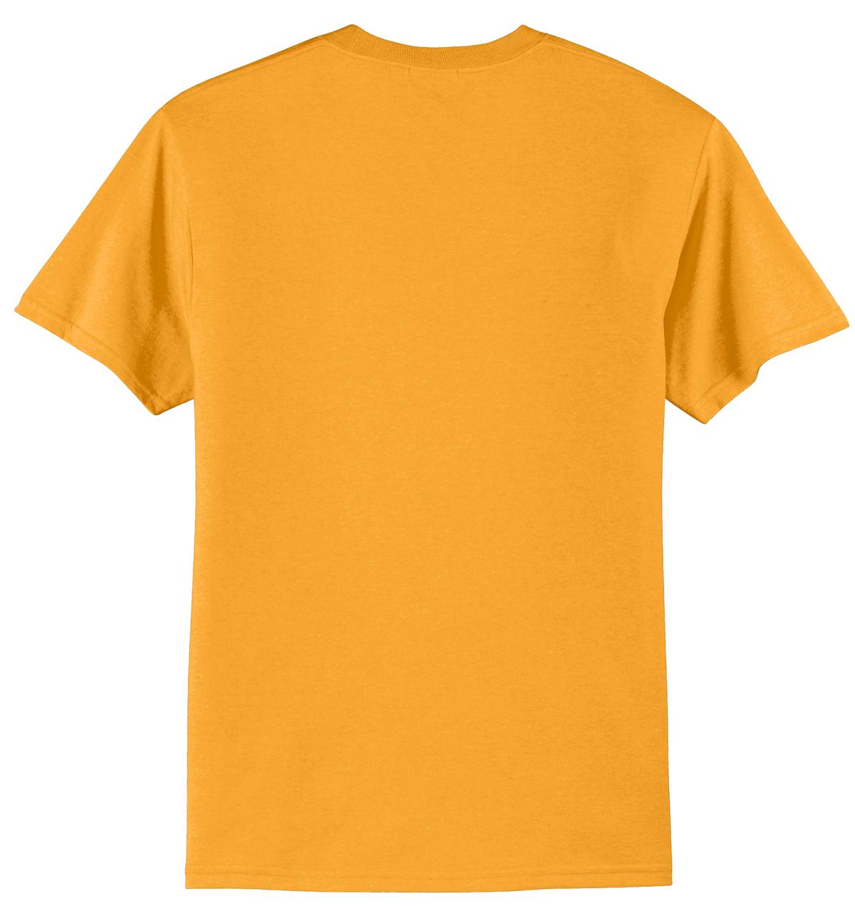 Port & Company - Core Blend Tee.  PC55 Gold