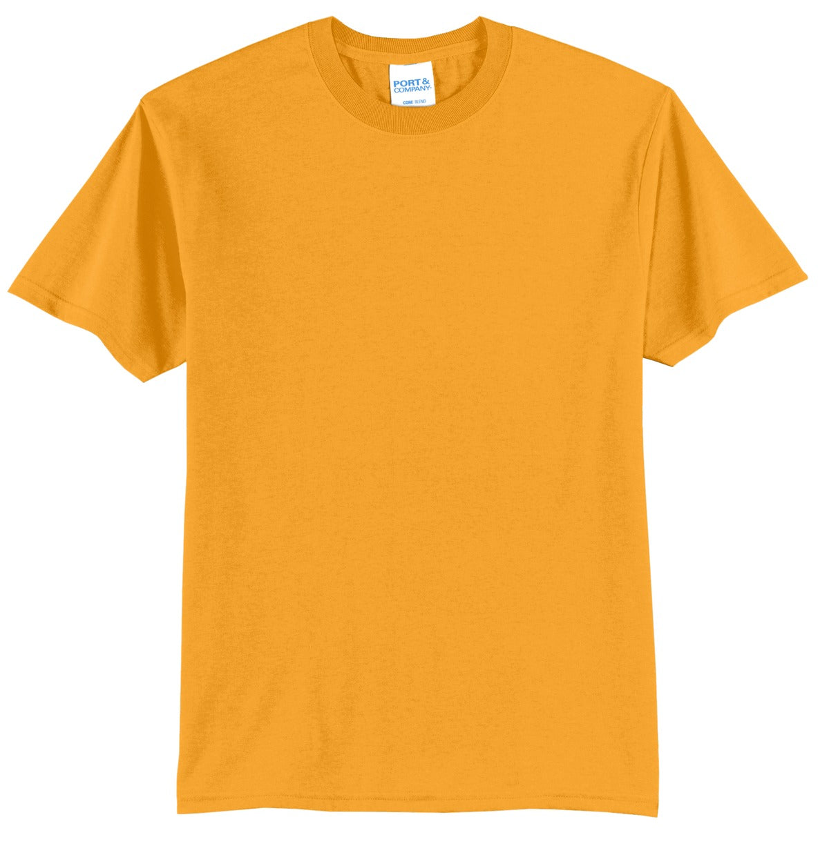 Port & Company - Core Blend Tee.  PC55 Gold