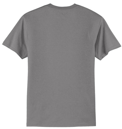 Custom Embroidered Port & Co Clothing in Medium Grey