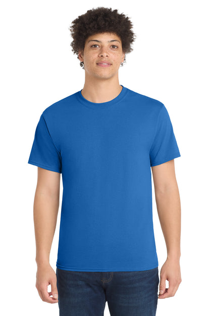 Custom Embroidered Port & Co T-Shirts  in Royal