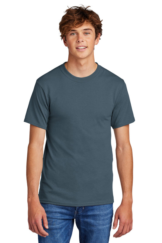 Port & Company - Core Blend Tee.  PC55 Steel Blue