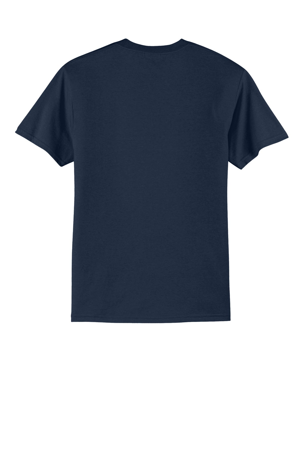 Custom Embroidered Port & Co T-Shirts  in True Navy
