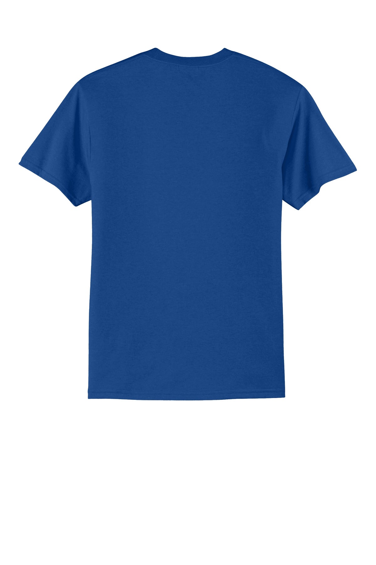 Custom Embroidered Port & Co T-Shirts  in True Royal
