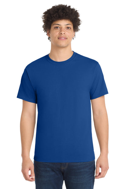 Custom Embroidered Port & Co T-Shirts  in True Royal
