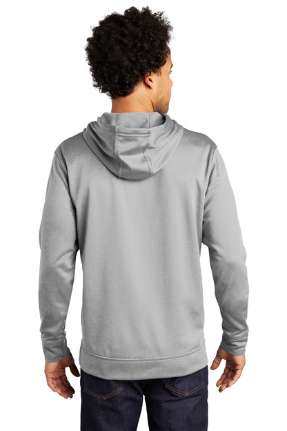 Custom Embroidered Port & Company Performance Fleece Pullover Hooded Sweatshirt. PC590H,Silver