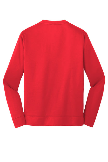 Custom Embroidered Port & Co Sweatshirts in Red