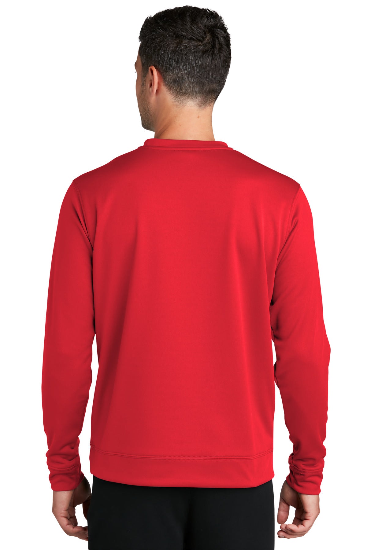 Custom Embroidered Port & Co Sweatshirts in Red
