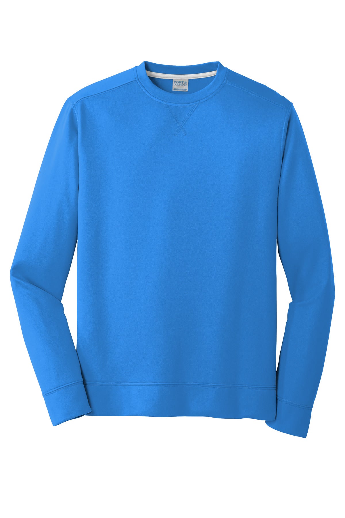 Custom Embroidered Port & Co Sweatshirts in Royal