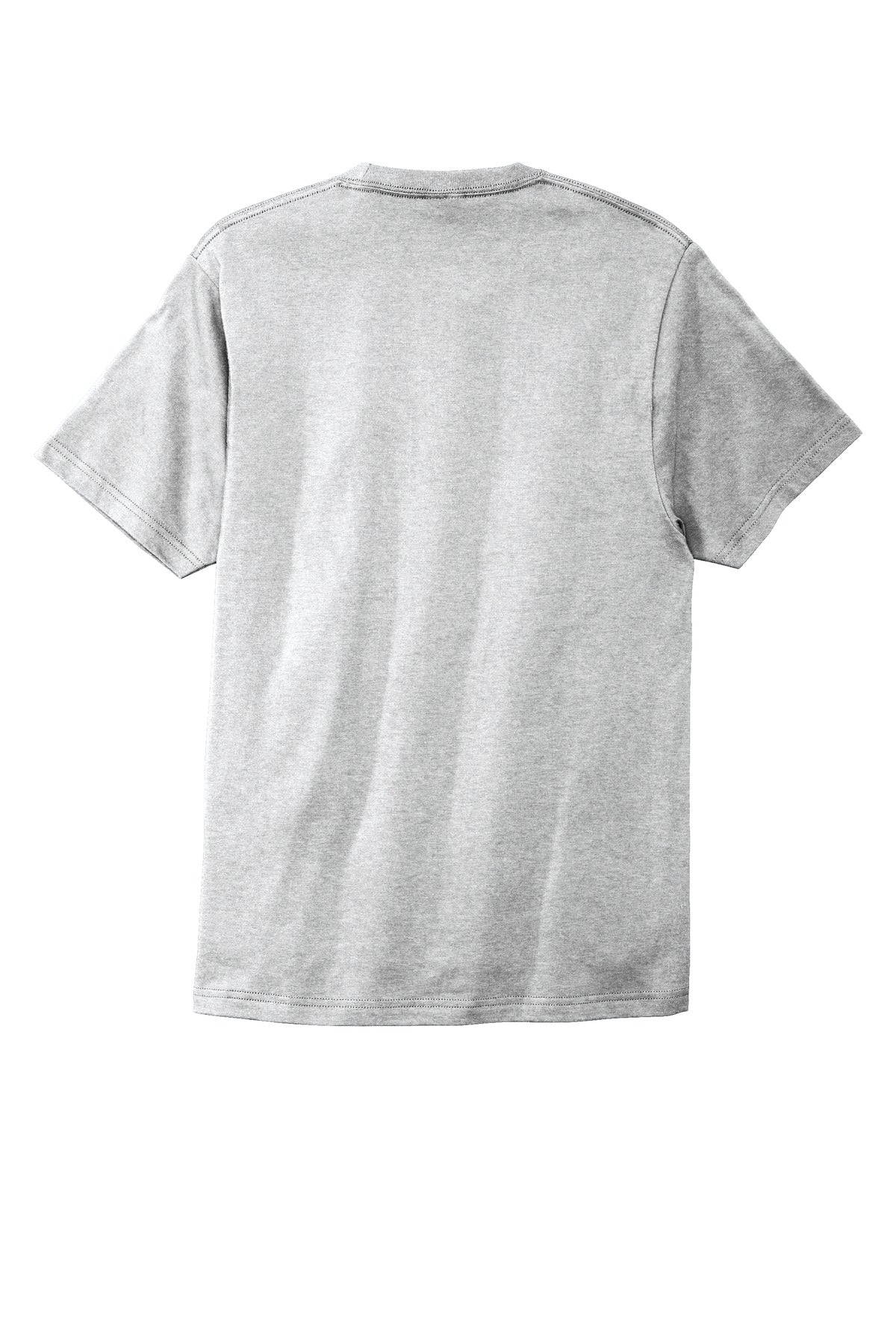 Custom Embroidered Port & Co T-Shirts  in Ash