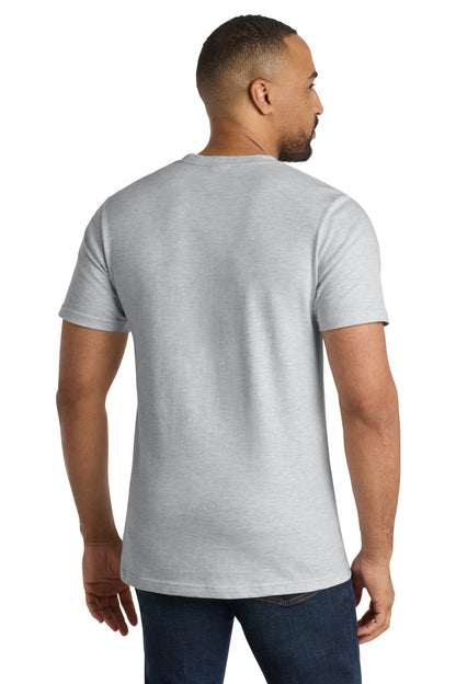 Custom Embroidered Port & Co T-Shirts  in Ash