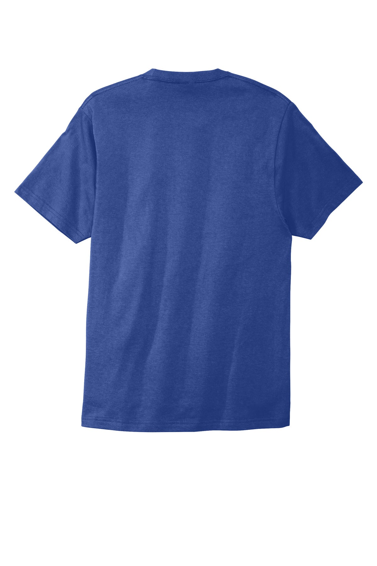 Custom Embroidered Port & Co T-Shirts  in Blue Iris