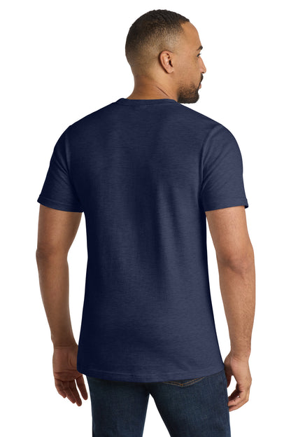 Custom Embroidered Port & Co T-Shirts  in Team Navy Heather