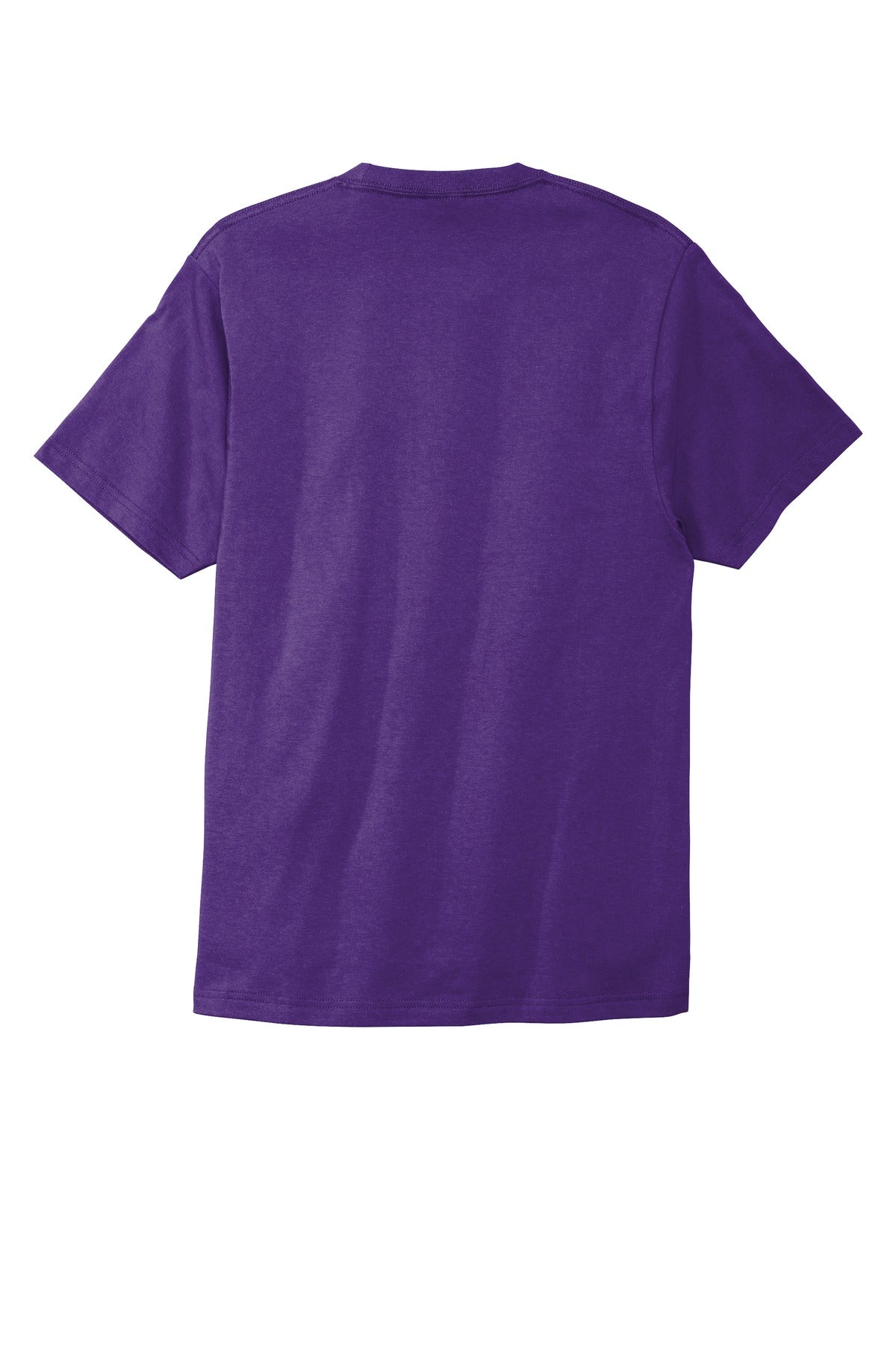 Custom Embroidered Port & Co T-Shirts  in Team Purple