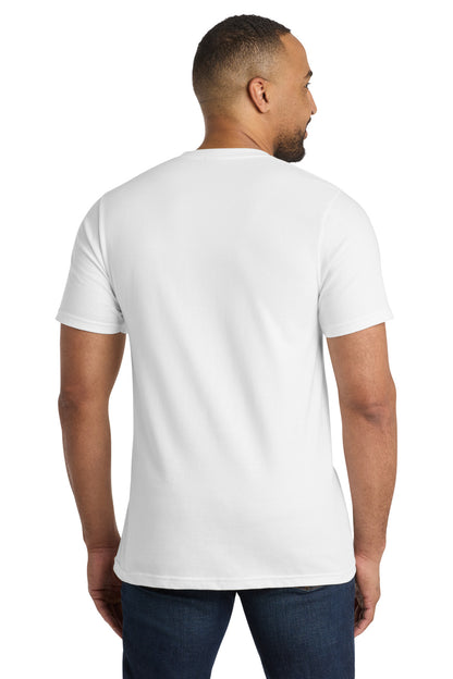 Custom Embroidered Port & Co T-Shirts  in White