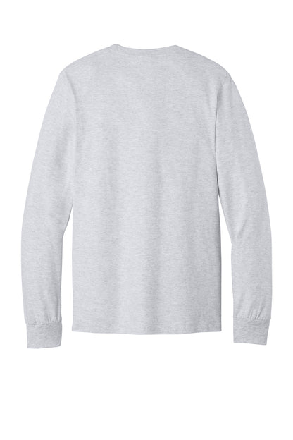 Custom Embroidered Port & Co T-Shirts  in Ash