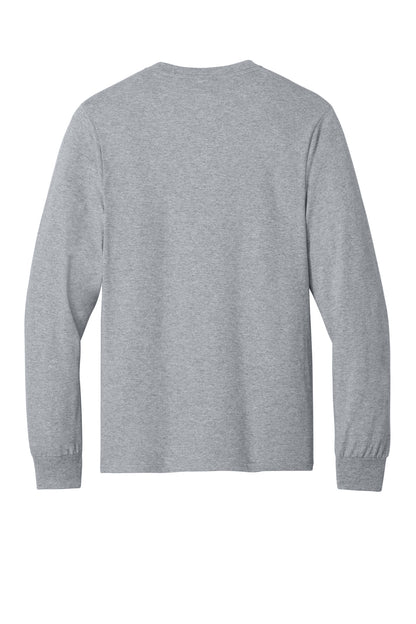 Custom Embroidered Port & Co T-Shirts  in Athletic Heather