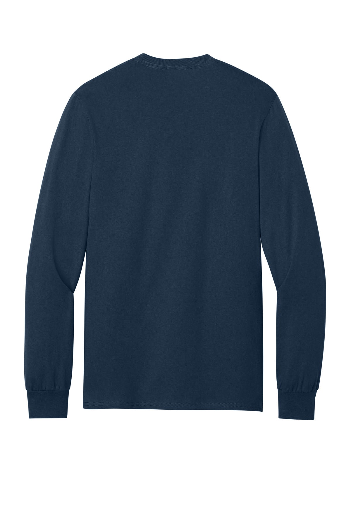 Custom Embroidered Port & Co T-Shirts  in Navy