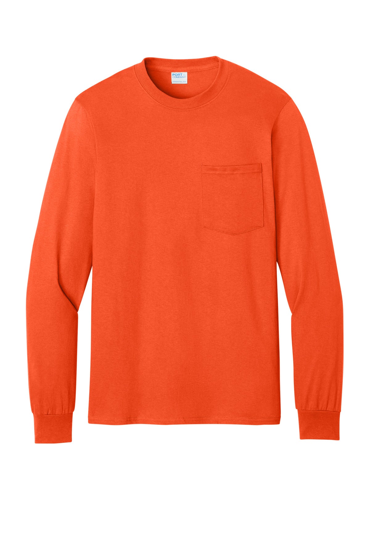 Custom Embroidered Port & Co T-Shirts  in Orange