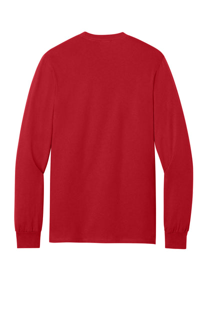 Custom Embroidered Port & Co T-Shirts  in Red