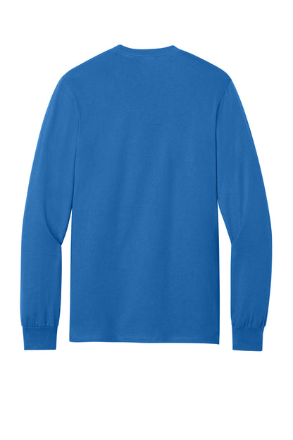 Custom Embroidered Port & Co T-Shirts  in Royal