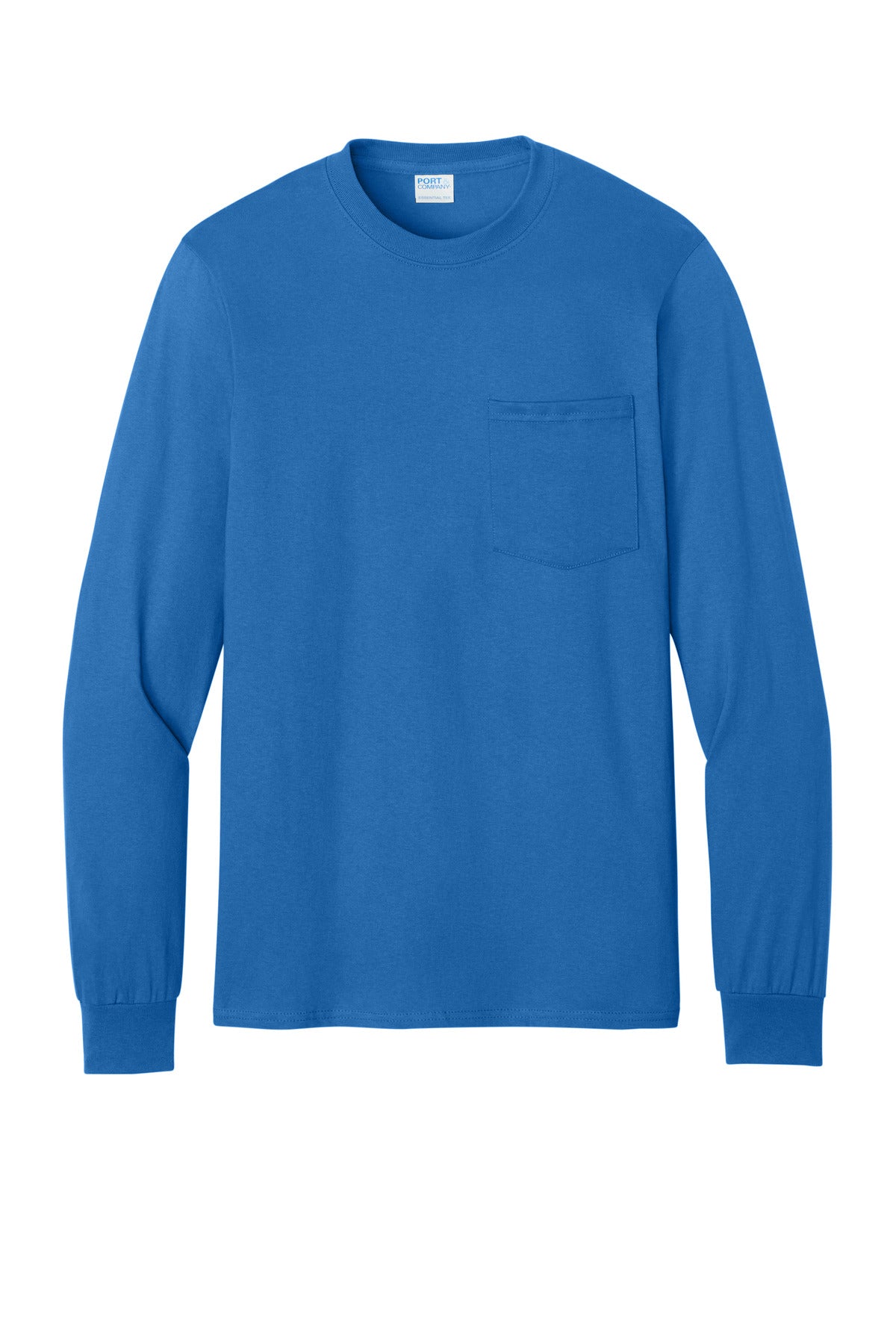 Custom Embroidered Port & Co T-Shirts  in Royal