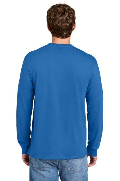 Custom Embroidered Port & Co T-Shirts  in Royal