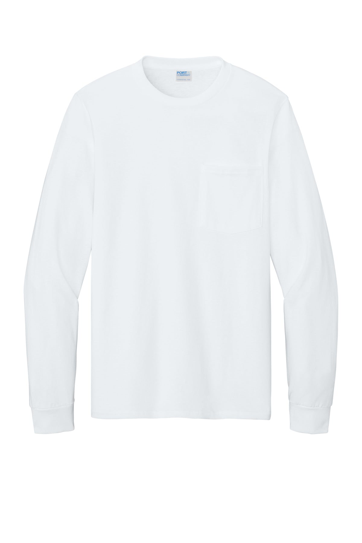 Custom Embroidered Port & Co T-Shirts  in White